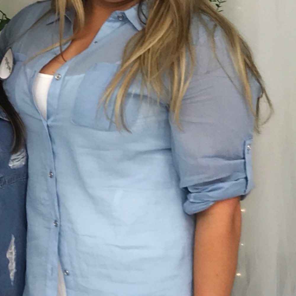 Blue blouse